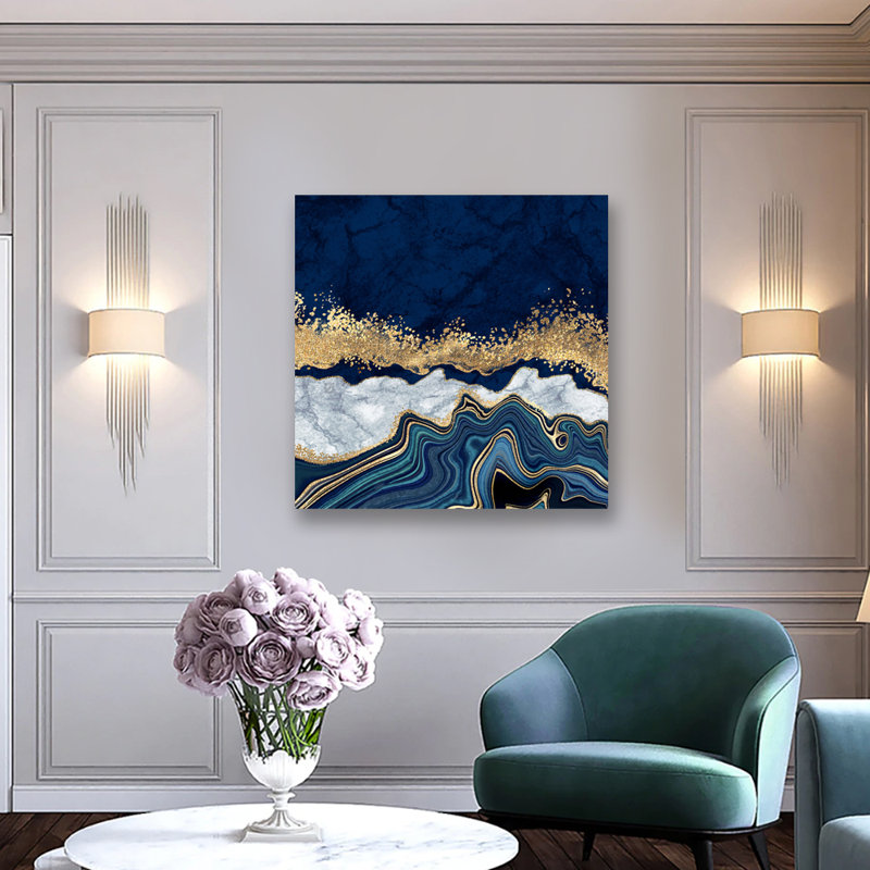 Lavishness Print, Metal, 24" H x 24" W