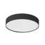 Chiedza 5-in Black dimmable LED Flush Mount-124959455