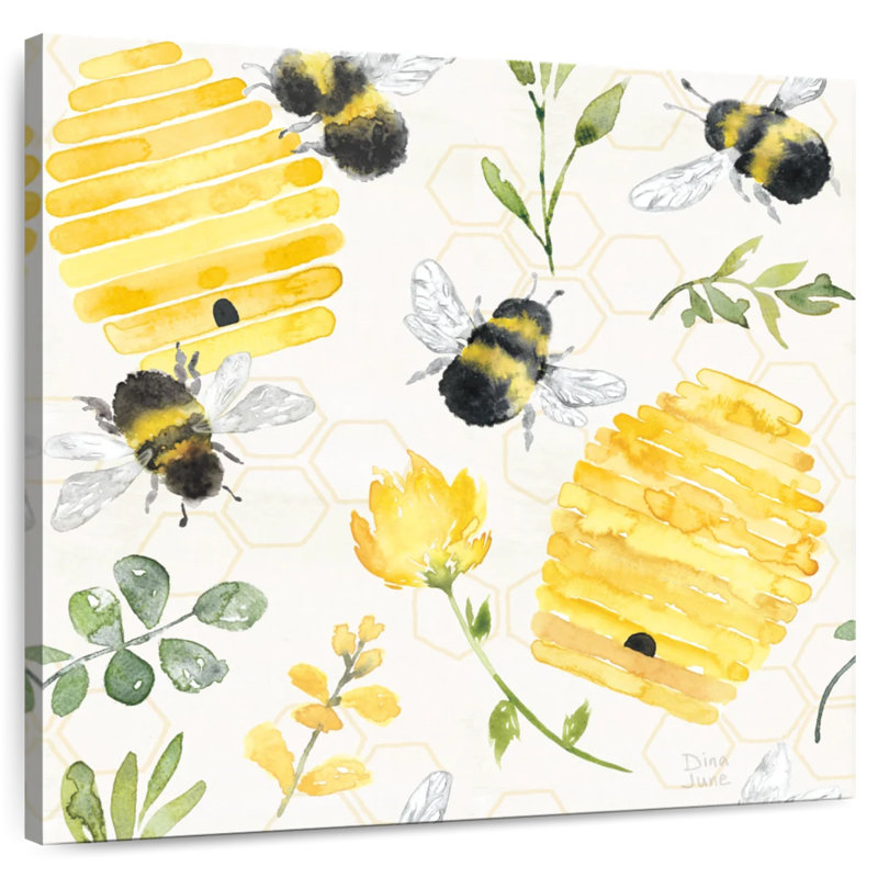 Bee Harmony III, 39" H x 39" W
