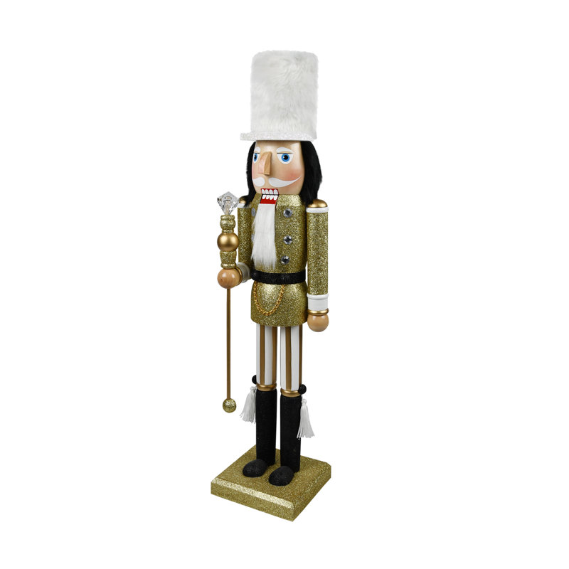 Casse-noisette Eleazar Soldier, H 24 po x l 5,6 po x P 5,1 po