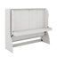 Lit escamotable double avec bureau