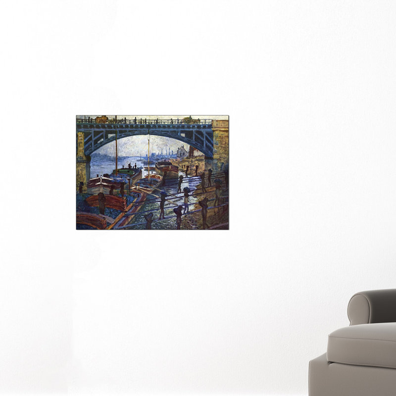 Claude Monet - Wrapped Canvas Painting, 60cm H x 80cm W x 1.8cm D