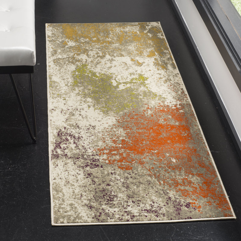 Porcello Performance Abstract Rug, Runner 2'4" x 6'7"