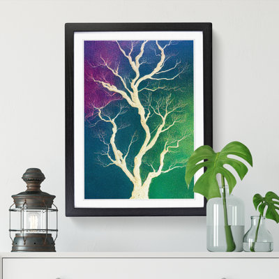 Tree Chalk - Single Picture Frame Print