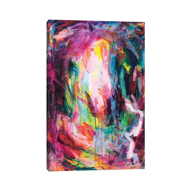 Seoulmate by Julia Badow - Wrapped Canvas Painting, 66.04 cm H x 45.72 cm W x 3.175 cm D
