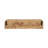 18.9X4.7X4.7" Burl Wood Floating Wall Shelf, Brown
