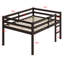 Lit mezzanine en bois avec échelle-1450561988