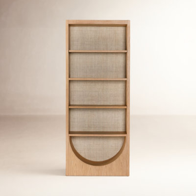 Macneil 35" Oak Bookcase