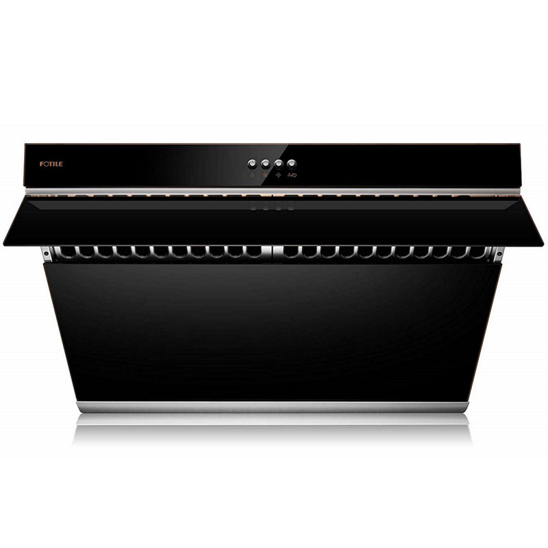 FOTILE 30" Range Hood with Unique Side Draft Design, Under Cabinet or Wall Mount, Black