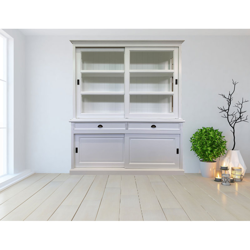 Jacksonport Display Cabinet, White