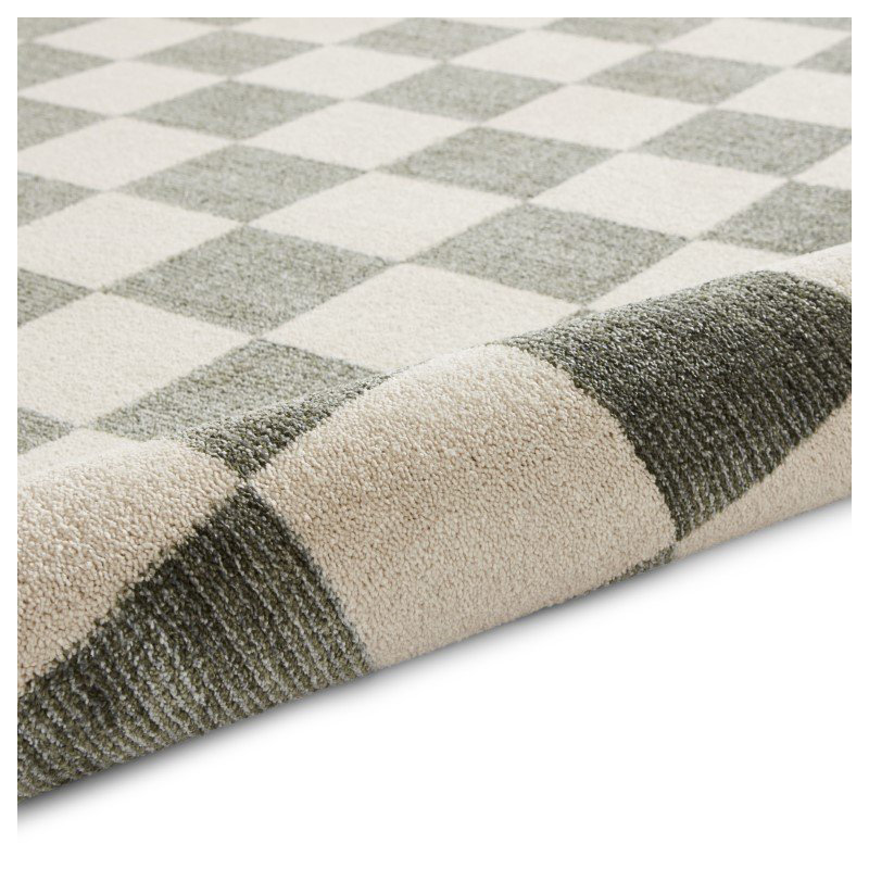Paulean area rug Machine Woven Rectangle Green, Rectangle 80 x 150cm