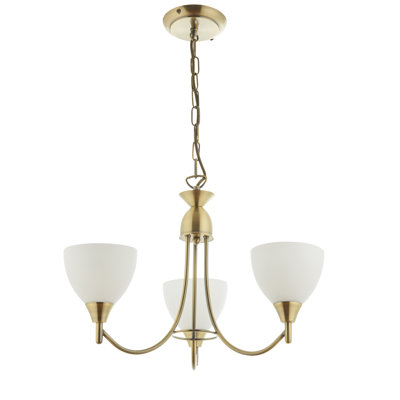 Barium 3 - Light Shaded Chandelier