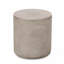 Table d'appoint d'extérieur en béton léger, table de bout MGO, gris clair