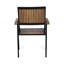 Harty 4 - Person Acacia Patio Dining Set with Square Table-1582968828