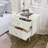 19.6'' Modern 2 - Drawer Nightstand End Table or Side Table for Living Room-1296580665-1338472358