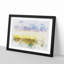 Flock of Birds Above Sunflowers - Picture Frame Painting Print-56853890-56853897