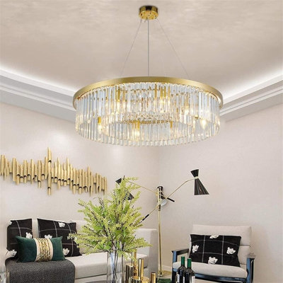 6-Light Drum Chandelier