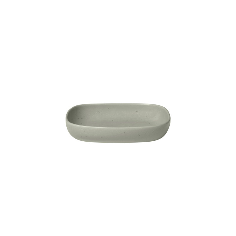 VAHLO Stoneware Side Plate - Mirage Grey, Gray