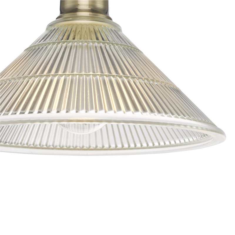 Pula Glass Semi Flush Mount