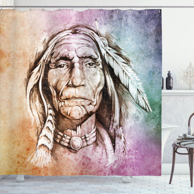Shower Curtain with Hooks Included
