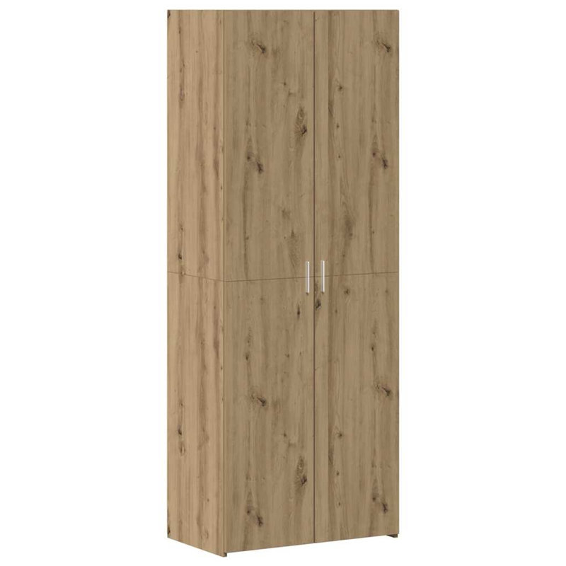 Storage Cabinet 70X42.5X225 Cm Engineered Wood, Artisan Oak