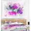 Tapisserie d’esquisse d’illustration floral purple-28488708