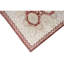 High-Quality Hand-Knotted Red And Ivory Area Rug
