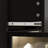 78.7'' H x 47.2'' W Bookcase With Glass Doors LED Lights Spacious Countertop-704873416