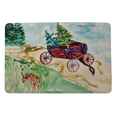 Tapis antidérapant Adyan Wagon 18 po x 26 po