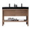 Ariane 48" Cedar Double Bathroom Vanity