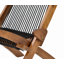 Chaise pliante en bois