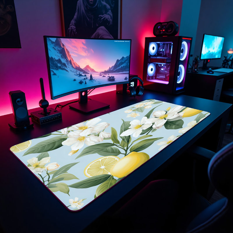 Polyester Desk Pad, 23.6x13.8