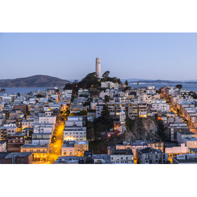 Coit Tower - Wrapped Canvas Print