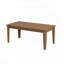 Grande table de cuisine extensible 106,5 pouces - Finition mélamine, capacité 110 lb-312096229