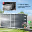 11 ft. W x 5 ft. D Galvanished Steel Pent Storage Shed