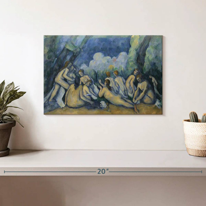 Leisha Bathers Les Grandes Baigneuses, 8" H x 12" W