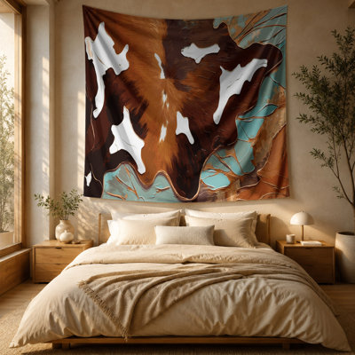Southwestern Patterns Cowhide Pattern 207 Wall Tapestry
