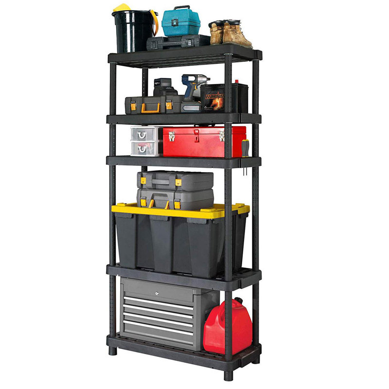 36 " W Plastic Adjustable Shelving Unit