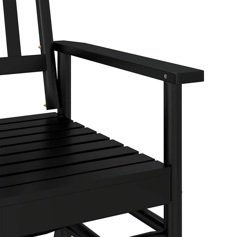 Abhigna Outdoor Bench, Black