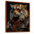Brown Floater Framed