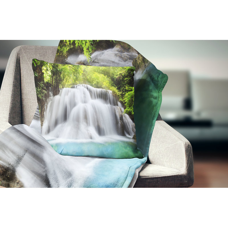 Coussin Huai Mae Kamin, 18" x 18", Coussin décoratif