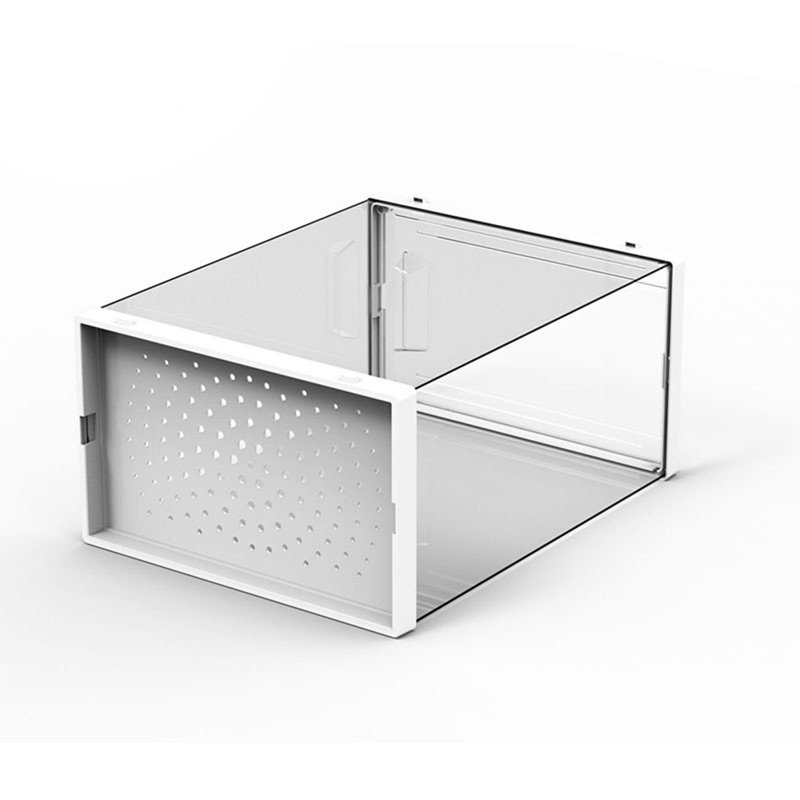Boîte de rangement pour 3 paires de chaussures, Blanc