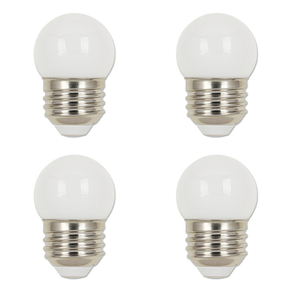 Viribright LED 25-Watt EQ B11 E26 Chandelier Frosted Light Bulb