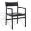Devnie Leather Upholstered Arm Chair-548358078-548358079
