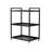 3-tier Utility Cart With Wheels Outdoor Rolling Metal Storage Organizer-100005651