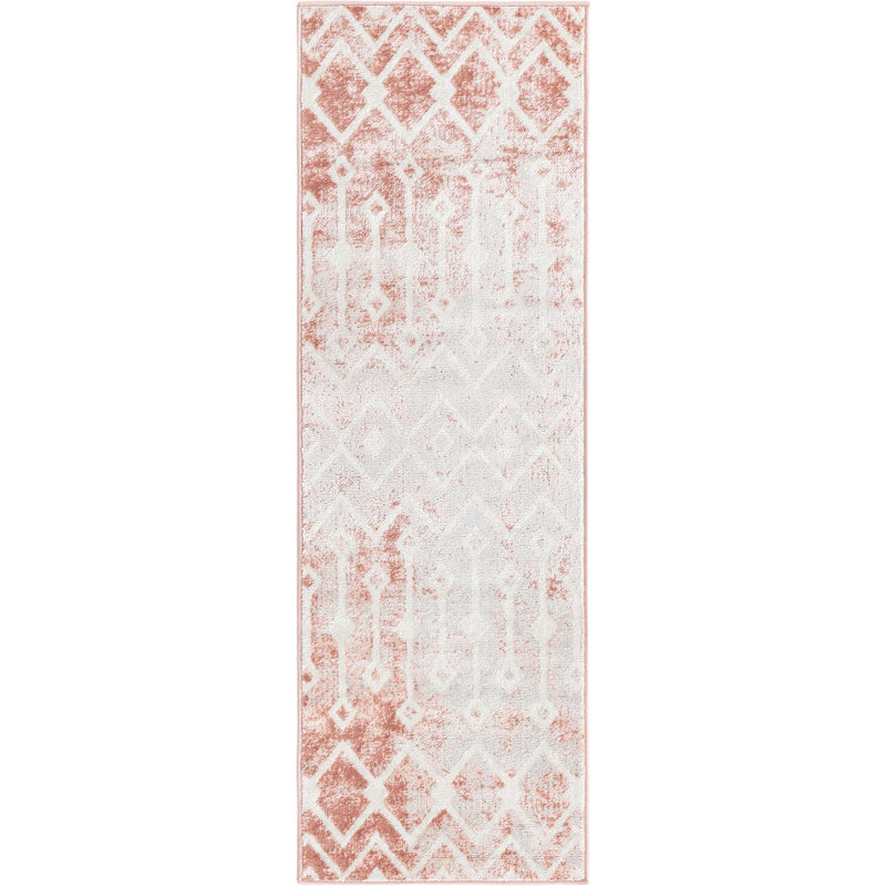 Abstract Indoor Rug, Rectangle 2' x 6'