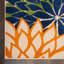 Alsaedi Floral Green/Blue/Orange Area Rug-1226631665