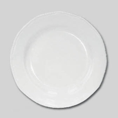 Quinn Small Embossed White Plate
