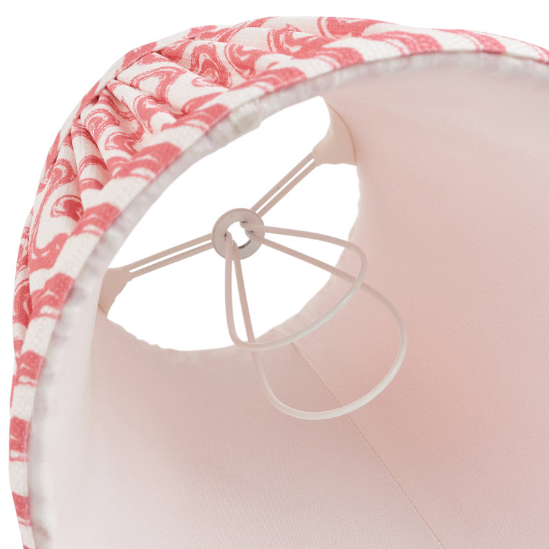 Ripple 16cm Lamp Shade, Pink