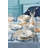 Tuckerman 24 Piece Porcelain China Dinnerware Set - Service for 6